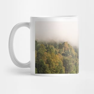 klb foggy mountain rain Mug